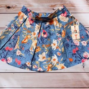 Forever 21 Girls Floral Skirt